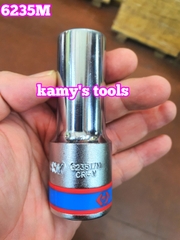 Đầu tuýp 3/4 inch 6 cạnh dài 90mm Kingtony 17mm 19mmm 20mm 21mm 23mm 24mm 623517 623519 623520 623521 623523 623524