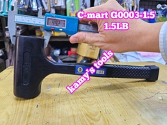 Búa cao su giảm chấn 1LB 1.5LB 2LB 3LB 4LB 5LB 6LB C-mart G0003-1 G0003-1.5 G0003-2 G0003-3 G0003-4 G0003-5 G0003-6