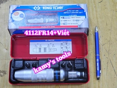 Bộ tua vít đóng tự động 4 mũi cao cấp Kingtony 4112FR 4112FR11 4112FR13 4112FR14