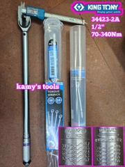 Cần siết lực Kingtony 34423-2A 70-340Nm Đầu Vuông 1/2 Inch
