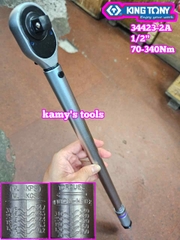 Cần siết lực Kingtony 34423-2A 70-340Nm Đầu Vuông 1/2 Inch