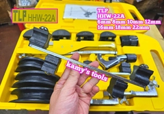Bộ uốn ống đồng 2 chiều bằng tay TLP HHW-22A 6mm 8mm 10mm 12mm 16mm 18mm 22mm