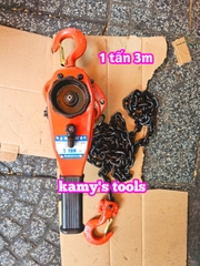 Pa lăng xích lắc tay Nitto 1 tấn 3m (3 mét) VR-10 xích chuẩn G80 cao cấp