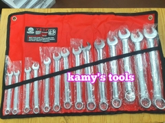 Bộ Cờ Lê Vòng Miệng Yeti 14 Cái 8-24mm Nặng Khoảng 1792g, Bộ Chìa Khóa Vòng Miệng Yeti