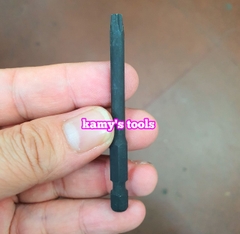 Mũi xiết vít hoa thị 1/4 inch 70mm Kingtony T15 T20 T25 T27 T30 T40 717015T 717020T 717025T 717027T 717030T 717040T