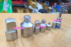 Đầu Chuyển Đầu Biến Cần Tuýp Top 1/4 Ra 3/8, 3/8 Ra 1/4, 3/8 Ra 1/2, 1/2 Ra 3/8, 3/4 Ra 1/2, 1/2 Ra 3/4 bán lẻ từng cái
