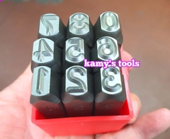 Bộ đóng số xuôi TOP YC-602 8mm YC-602-8.0