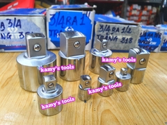 Đầu chuyển đầu biến Kingtony trắng 1/4"-3/8"-1/2"-3/4"-1" model 2813, 3812, 3814, 4813, 4816, 6814, 6818, 8816