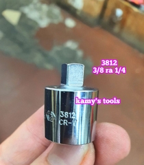 Đầu chuyển đầu biến Kingtony trắng 1/4"-3/8"-1/2"-3/4"-1" model 2813, 3812, 3814, 4813, 4816, 6814, 6818, 8816