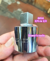 Đầu chuyển đầu biến Kingtony trắng 1/4"-3/8"-1/2"-3/4"-1" model 2813, 3812, 3814, 4813, 4816, 6814, 6818, 8816