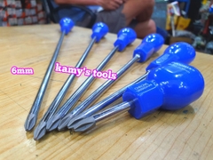 Tua vít bake dẹp Goodman 6mm Taiwan dài 38mm 100mm 150mm 200mm 250mm 300mm