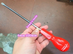Tua vít bake dẹp Goodman 6mm Taiwan dài 38mm 100mm 150mm 200mm 250mm 300mm