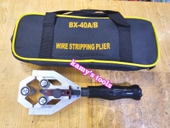 Dụng cụ bóc tách rọc vỏ dây cáp điện lướp bán dẫn và XLPE BX-40A hay BX-40B đường kính 20-40mm, dao rọc cáp điện