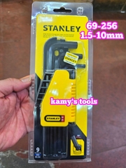 Bộ Lục Giác Stanley 9 Cây Đầu Bi 69-256 1.5-10mm
