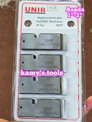 1-2 inch Dao tiện ren ống Asada Ksu Piset hiệu Unir BSPT