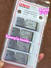 1-2 inch Dao tiện ren ống Asada Ksu Piset hiệu Unir BSPT