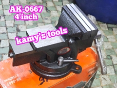 Ê tô bàn nguội xoay Asaki Ak-0667 4 inch