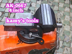 Ê tô bàn nguội xoay Asaki Ak-0667 4 inch