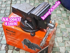 Ê tô bàn nguội xoay Asaki Ak-0667 4 inch