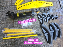 Máy uốn ống thủy lực 20 tấn HHW-3J uốn từ 21mm-90mm
