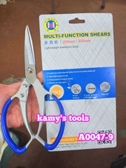 Kéo Cắt Đa Năng Thép Sk-5 C-Mart A0047-9 225mm A0047-8 200mm, Cắt Cành Cây, Cắt Thực Phẩm