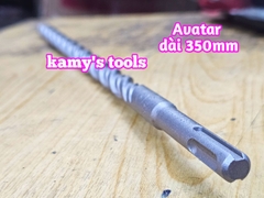 Mũi khoan bê tông tường đuôi gài Avatar dài 350mm 12mm 14mm 16mm 18mm 20mm 22mm 25mm