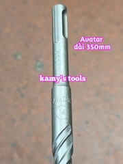 Mũi khoan bê tông tường đuôi gài Avatar dài 350mm 12mm 14mm 16mm 18mm 20mm 22mm 25mm