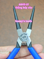 Kìm phe Kingtony 7 inch thẳng ra 68SS-07 và thẳng vô 68HS-07