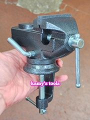 Ê tô kẹp bàn mâm xoay 360 độ hàm rộng 50mm 60mm Asaki Ak-6276 và Ak-6275