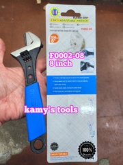 Mỏ lết đa năng 2 ngàm cán bọc cao su 6 inch 8 inch 10 inch 12 inch C-mart F0002-06 F0002-08 F0002-10 F0002-12