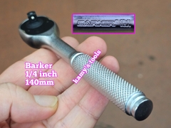 Cần siết tự động 1/4 inch Barker, cần siết đảo chiều 45 răng dài 140mm