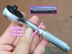 Cần siết tự động 1/4 inch Barker, cần siết đảo chiều 45 răng dài 140mm