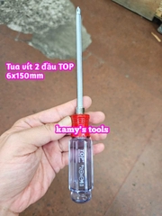 Tua vít 2 đầu 6mm TOP dài 25mm 100mm 150mm 200mm TSD-0055 TSD-0125 TSD-0175 TSD-0225