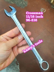 Cờ lê vòng miệng hệ inch Crossman 3/8 7/16 1/2 9/16 5/8 11/16 3/4 13/16 7/8 15/16 1 inch