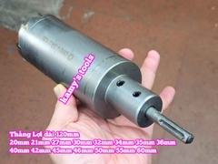 Mũi khoan rút lõi xuyên tường dài 120mm Thắng Lợi 20mm 21mm 27mm 30mm 32mm 34mm 35mm 36mm 40mm 42mm 45mm 46mm 50mm 55mm 60mm