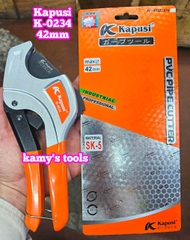 Kéo cắt ống nhựa Kapusi 42mm K-0234 dài 220mm thép SK-5