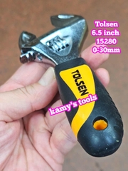 Mỏ Lết Mini Tolsen Mở Miệng 30mm Dài 165mm 6.5 inch 15280