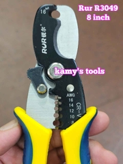 Kìm cắt cáp tuốt dây điện 8 inch 200mm R3049 Rur