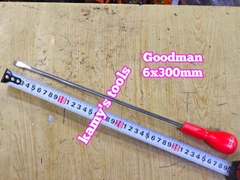 Tua vít bake dẹp Goodman 6mm Taiwan dài 38mm 100mm 150mm 200mm 250mm 300mm