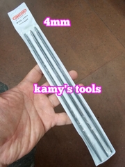 Giũa dũa cưa xích tròn Oregon 4mm 4.8mm 5.5mm (1 vĩ 3 cây)