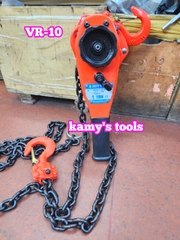 Pa lăng xích lắc tay Nitto 1 tấn 1.5m (1.5 mét) VR-10 cao cấp