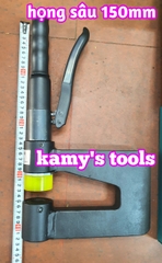 Dụng cụ đột lỗ tôn thủy lực đục lỗ thang máng cáp máng điên SYD-32B với 6 bộ khuôn đột 18-32mm họng sâu 150mm