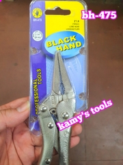 Kìm bấm chết 5 inch 125mm BH-462 và mũi nhọn 6 inch 150mm BH-475 cao cấp Black Hand đài loan