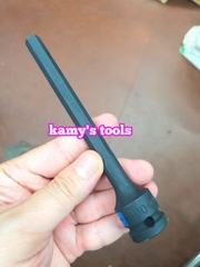 Tuýp lú đầu lục giác kingtony 1/2 inch dài 150mm 5-14mm 407505 407506 407508 407510 407512 407514