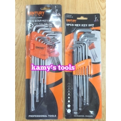 Bộ khóa lục giác bi và bông hoa thị century 9 cây chính hãng