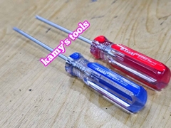 Tua vít 3x75mm Asaki 3mm dài 75mm bake AK-7112 và dẹp AK-7113