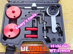 Bộ dụng cụ cân cam dưỡng đặt cam xe Ford Ranger Everest Bi Turbo 2.0 TDCi EcoBlue Transit Wetools 14 chi tiết WT-534414