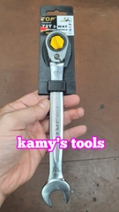Cờ lê vòng miệng tự động đảo chiều 8-19mm Top