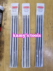 Giũa dũa cưa xích tròn Oregon 4mm 4.8mm 5.5mm (1 vĩ 3 cây)