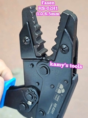 Kìm bấm cos lục giác đầu nối cáp đồng trục camera Fasen HS-02H1 đường kính 1.0-6.5mm dài 9 inch 235mm